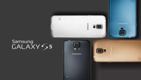 Samsung unveils Galaxy S5...