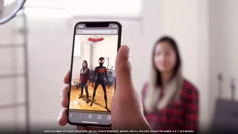 Sony Pictures & Spider-Man bring mobile web AR to fans
