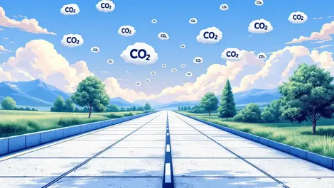 Carbon-negative roads could save planet