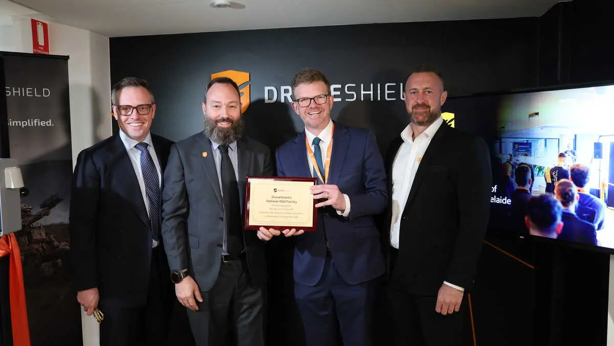 DroneShield opens Adelaide research hub in expansion